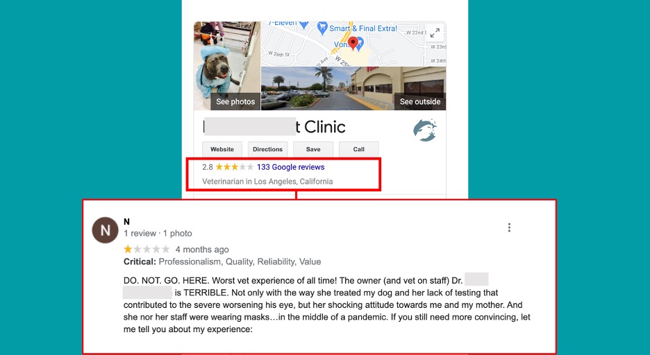 google review - Stars matter: Online reputation management for animal shelters